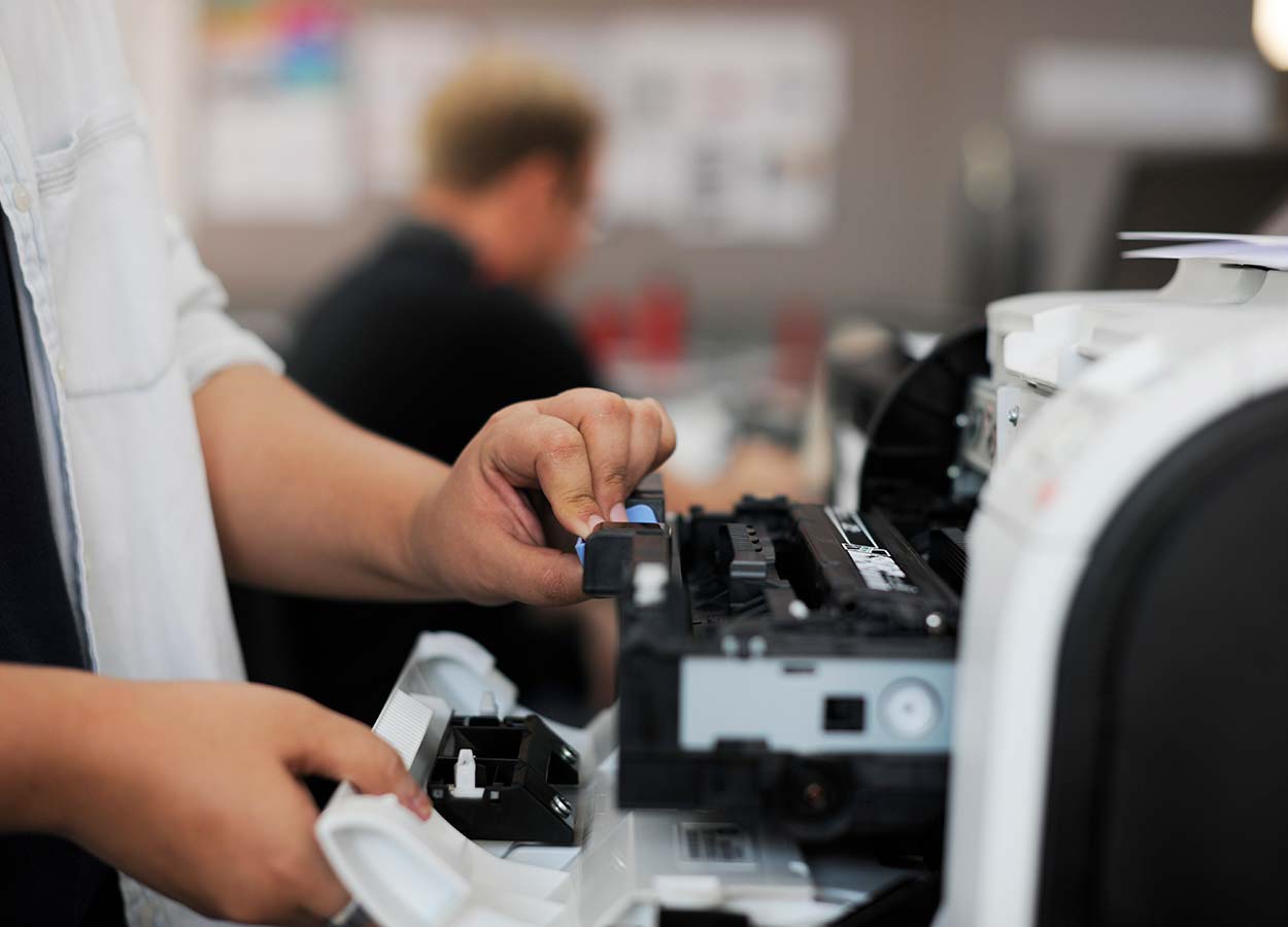 Impressoras laser e jato de tinta