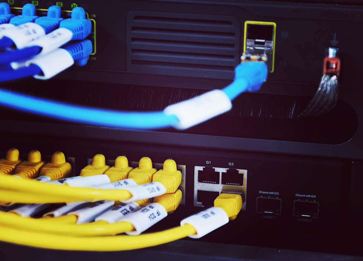 Rede cabeada e sem fio