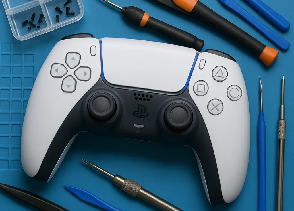 Reparo de controle de video game